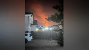 🖼 Пожар произошёл на территории киногородка в заповеднике «Горки Ленинские» Моск…
