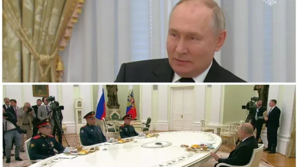 🎬 Владимир Путин встретился с героями СВО, которые вчетвером отбили атаку 12 укра…