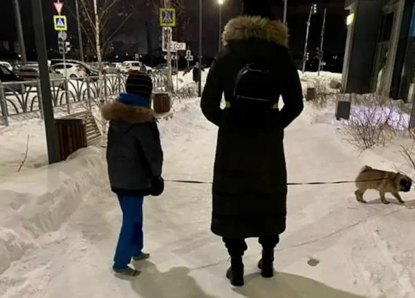 🖼 Мать заставила ребёнка выгуливать собаку в одних носках в мороз в Екатеринбург…