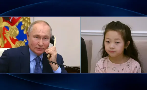 ↩️🎬 Путин пообщался с 8-летней Кристиной Син, мечту которой он исполнил в рамках а…